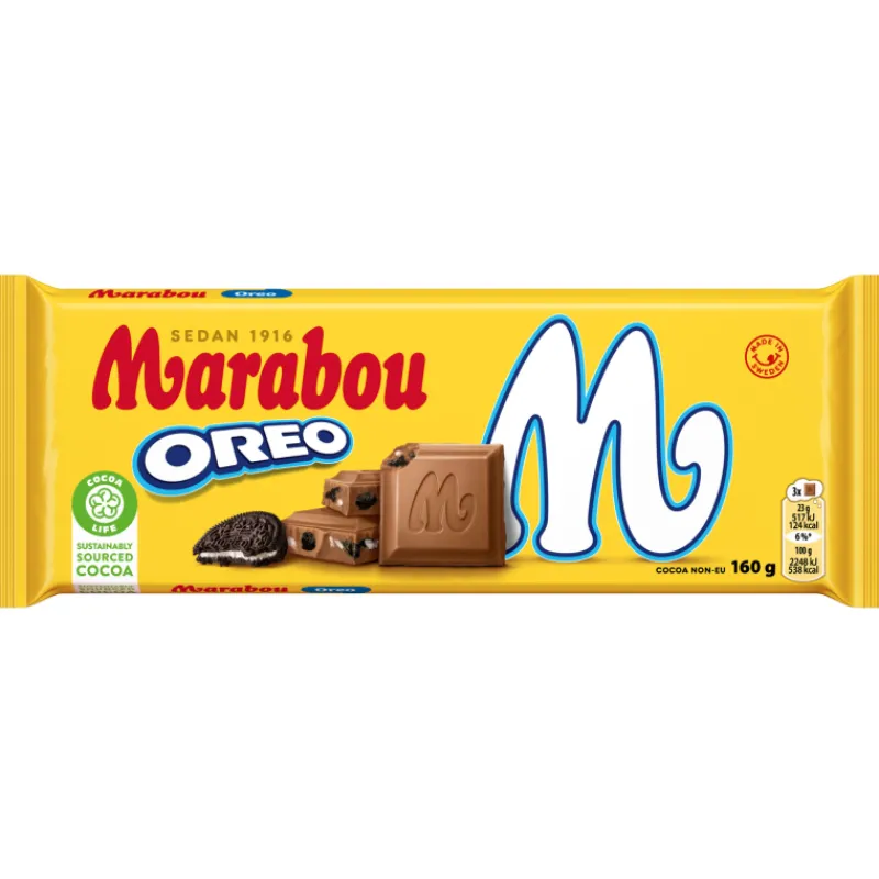 suklaalevy-marabou-160-g-oreo-zkmnQUZS-0.webp Marabou Suklaat^Suklaalevy 160 G Oreo