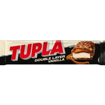 Tupla Suklaat^Suklaapatukka 48 G Double Layer Vanilla