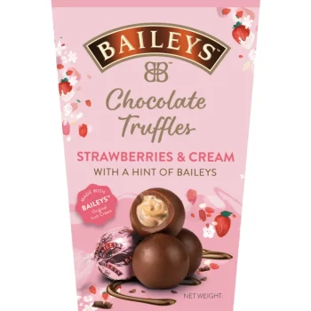 Baileys Ystävänpäivämakeiset^Suklaatryffeli 205 G Chocolate Truffles Strawberries & Cream