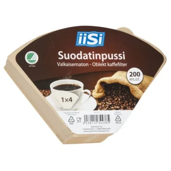 Iisi Suodatintarvikkeet^Suodatinpussi 200 Kpl 1x4 Valkaisematon
