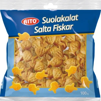 Aito Leivotut Snacksit^Suolakalat 100 G