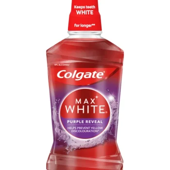 Colgate Suunhoitotuotteet Ja Tarvikkeet^Suuvesi 500 Ml Max White Purple Reveal