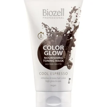 Biozell Hiusvärit^Sävytenaamio 150 Ml Color Glow, Cool Espresso
