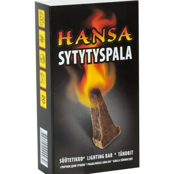 Hansa Grillihiilet Ja Sytytystarvikkeet-Sytytyspala 20 Kpl Raapaistava