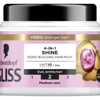 Schwarzkopf Gliss Shampoot Ja Hoitoaineet^Syvähoito 400 Ml 4-in-1 Shine