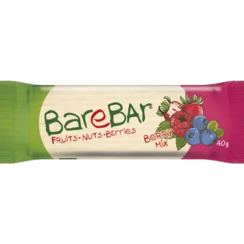 Leader Barebar Urheiluravinteet Ja Valmisteet^Taatelipatukka 40 G Berry Mix