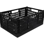 Miny Sisustuskorit-Taitettava Kori L 30,5 X 19,7 X 12,5 Cm Musta