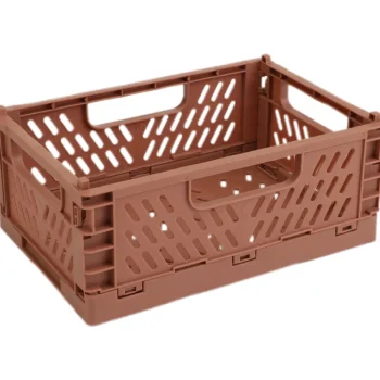 Miny Sisustuskorit-Taitettava Kori S Ruskea