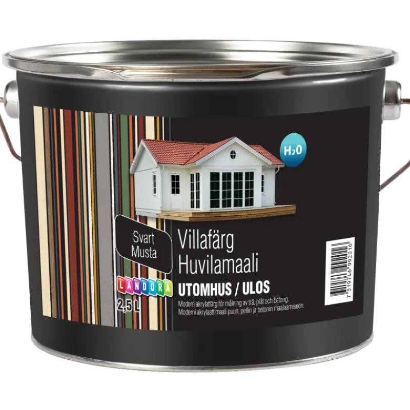 talomaali-landora-25-l-musta-lYLKyvlX-0.webp Landora Maalit-Talomaali 2,5 L Musta