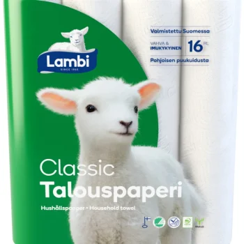 Lambi Talouspaperit^Talouspaperi 16 Rl Valkoinen