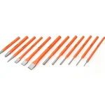 Tactix Käsityökalut-Taltta/tuurnasarja 12-osainen