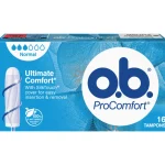 O.b. Intiimihygieniasuojat^Tamponi 16 Kpl ProComfort Normal