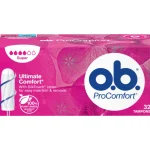 O.b. Intiimihygieniasuojat^Tamponi 32 Kpl ProComfort Super
