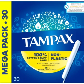 Tampax Intiimihygieniasuojat^Tamponi 30 Kpl Regular Säästöpakkaus