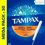 Tampax Intiimihygieniasuojat^Tamponi 30 Kpl Super Plus Säästöpakkaus