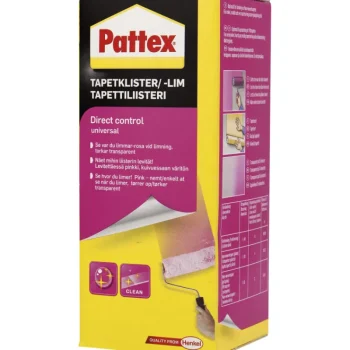 Pattex Maalaustarvikkeet-Tapettiliisterijauhe Direct Control Pink, 200 G