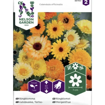 Nelson Garden Basic Kasvien Ja Nurmikonsiemenet-Tarhakehäkukka Siemen Väriseos