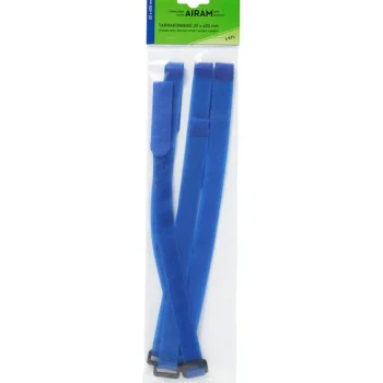 Airam Kaapelit-Tarrakiinnike 20*400mm 5kpl/pussi Sininen