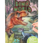 Lasten Kirjat^Tarrakirja Dino World Puffy