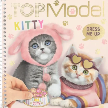 Topmodel Lasten Kirjat^Tarrakirja Dress Me Up Kitty