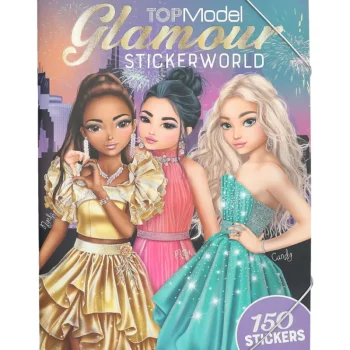 Topmodel Lasten Kirjat^Tarrakirja Glamour Stickerworld