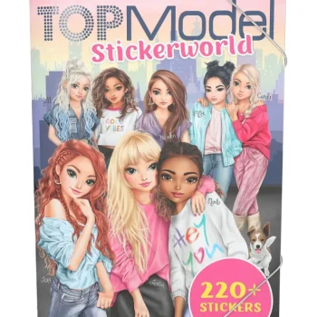 Topmodel Lasten Kirjat^Tarrakirja Stickerworld