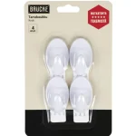 Brücke Ripustus-Tarrakoukku M, 4 Kpl, Muovia