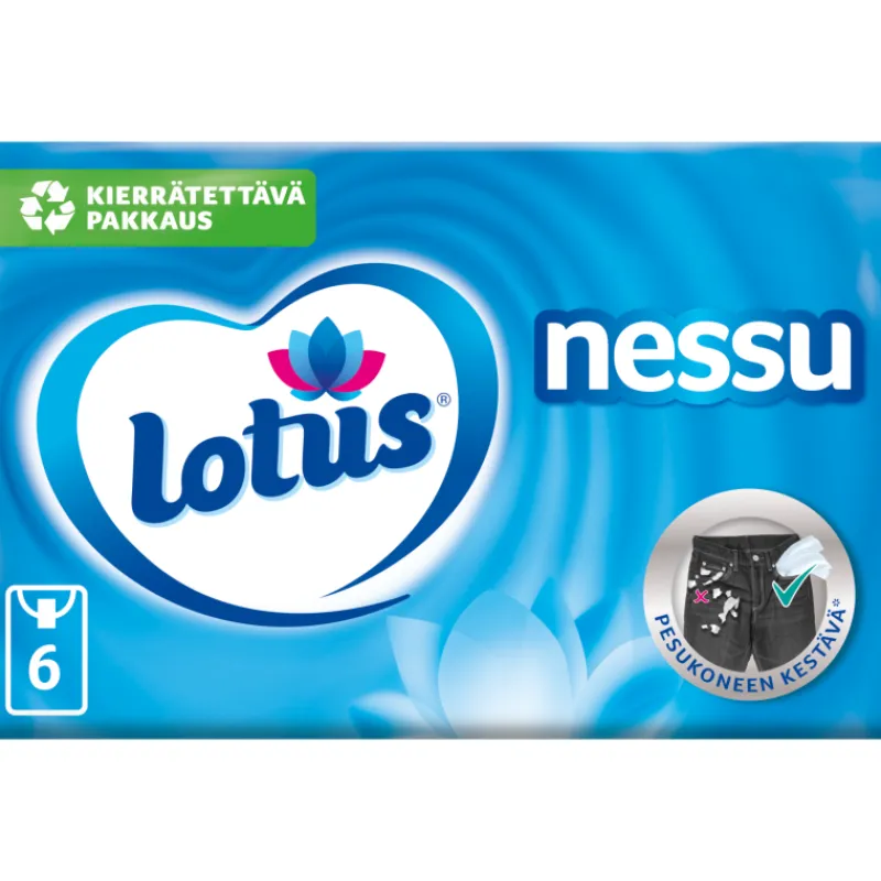 taskunenliina-lotus-nessu-6-x-yifBtnbz-0.webp Lotus Nessu Nenäliinat^Taskunenäliina 6 X 9 Kpl