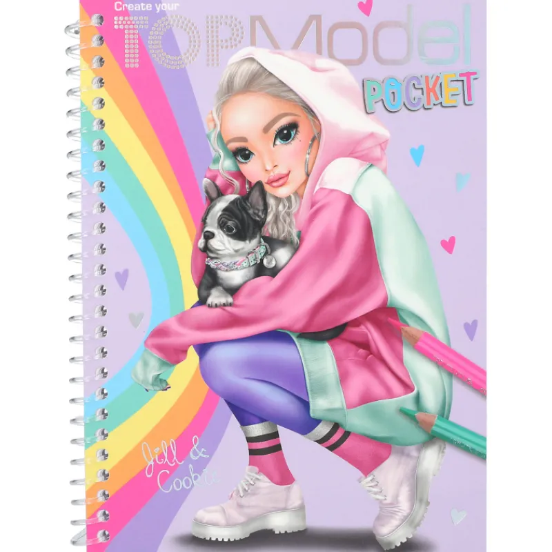 taskuvrityskirja-topmodel-jill-AMtXqoAp-0.webp Topmodel Lasten Kirjat^Taskuvärityskirja Jill & Cookie