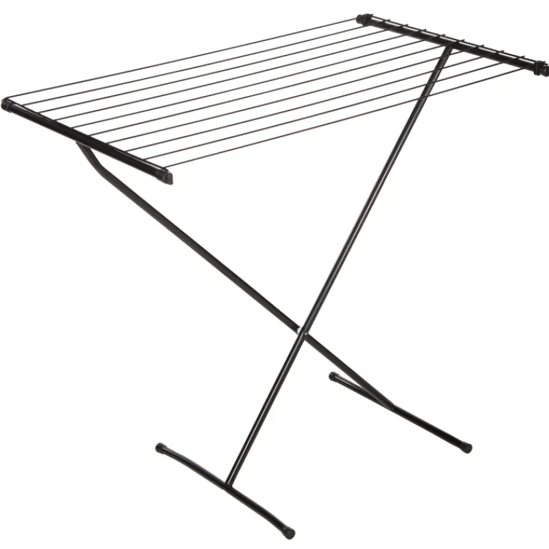 ted-kuivausteline-musta-RkLiLilN-0.webp Sini Vaatehuolto Ja -säilytys^Ted Kuivausteline Musta