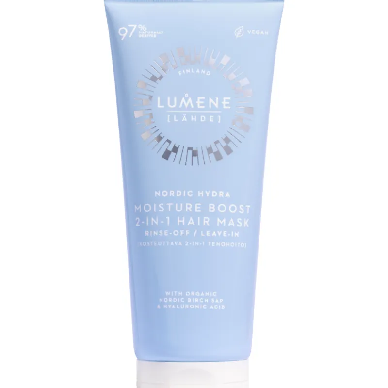 tehohoito-hiuksille-lumene-lhd-IUjyLIDe-0.webp Lumene Shampoot Ja Hoitoaineet^Tehohoito Hiuksille LÄHDE 200 Ml Moisture Boost 2-in-1