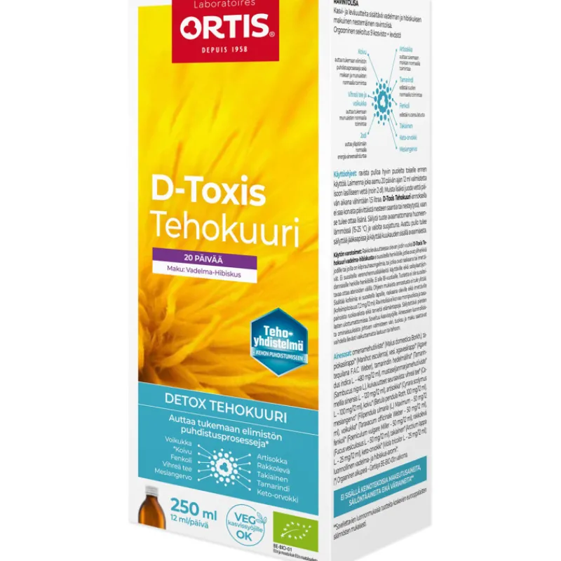 tehokuuri-d-toxis-250-ml-detox-TjwDquaK-0.webp D Toxis Painonhallinta Ja Paastotuotteet^Tehokuuri D-Toxis 250 Ml Detox Vadelma