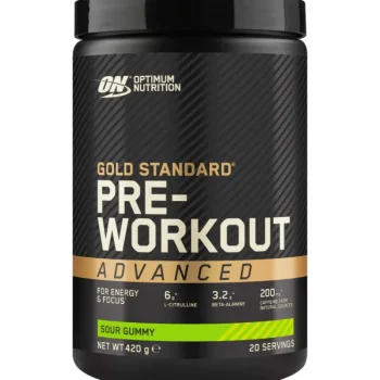 Optimum Nutrition Urheiluravinteet Ja Valmisteet^Tehonlisääjä 420 G GS PWO Advanced Sour Gummy