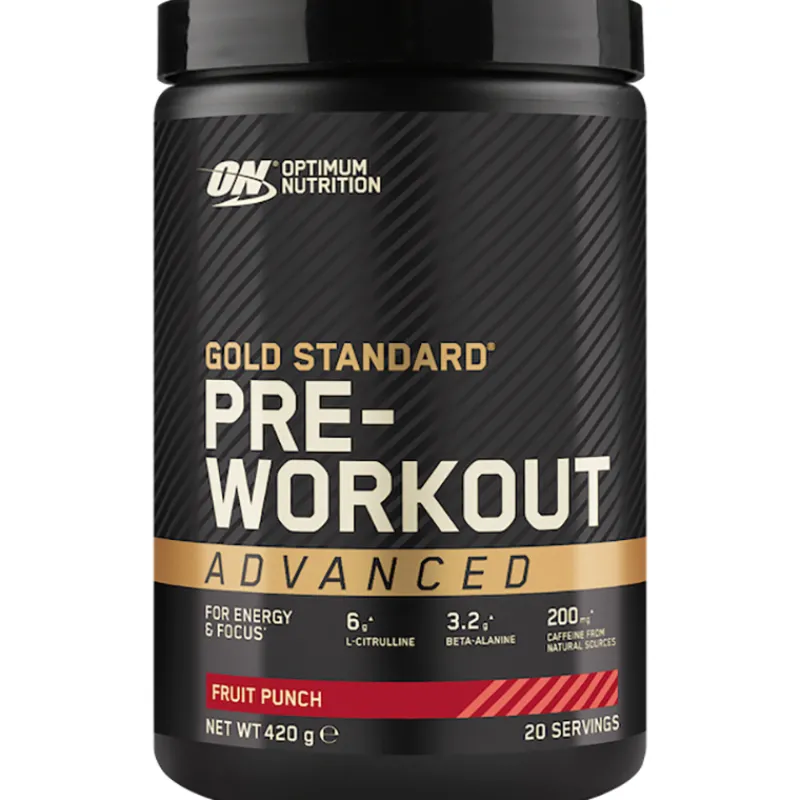 tehonlisj-optimum-nutrition-42-uStmhDph-0.webp Optimum Nutrition Urheiluravinteet Ja Valmisteet^Tehonlisääjä 420 G GS PWO Advanced Fruit Punch