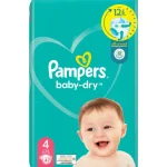 Pampers Vaipat Ja Puhdistuspyyhkeet^Teippivaippa 47 Kpl Baby-Dry 4, 9-14 Kg