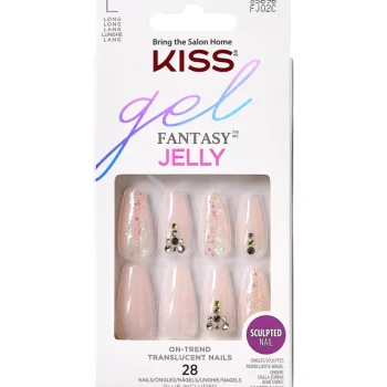 Kiss Kynsikosmetiikka^Tekokynnet Jelly Nails Jelly Juice