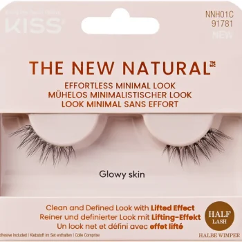 Kiss Silmämeikit^Tekoripset The New Natural Half Lash 01