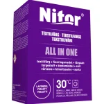 Nitor Pyykinkäsittelyaineet^Tekstiiliväri All-in-One 230 G Violetti