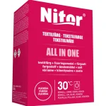 Nitor Pyykinkäsittelyaineet^Tekstiiliväri All-in-One 230 G Fuchsia