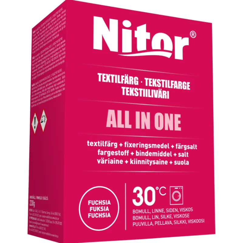 tekstiilivri-all-in-one-230-g-zdAiCHQP-0.webp Nitor Pyykinkäsittelyaineet^Tekstiiliväri All-in-One 230 G Fuchsia
