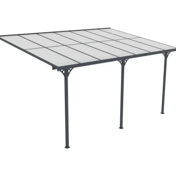 Fornorth Pihan Rakennusmateriaalit-Terassikatos 435 X 300 X 225-270 Cm