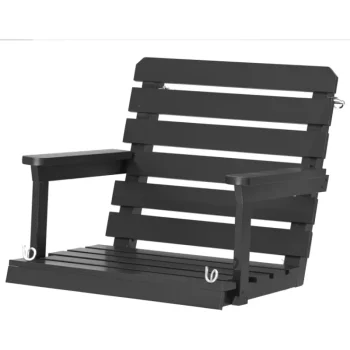 Sapira Puutarhakeinut-Terassikeinu 1-istuttava Musta