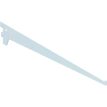 Element System Hyllyjärjestelmät-Teräshyllynkannatin ES32 350 Mm, Valkoinen