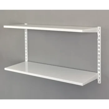 Element System Hyllyjärjestelmät-Teräshyllysetti ES32 800x350 Valkoinen