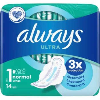 Always Intiimihygieniasuojat^Terveysside 14 Kpl Ultra Normal Plus
