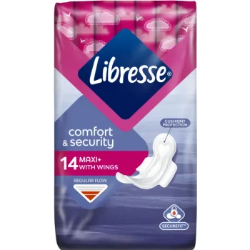 Libresse Intiimihygieniasuojat^Terveysside 14 Kpl Maxi Normal Wing