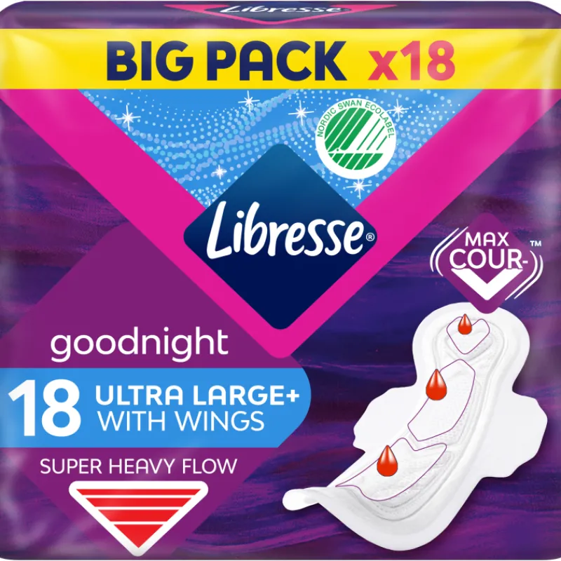 terveysside-libresse-18-kpl-ni-ykjDUDxi-0.webp Libresse Intiimihygieniasuojat^Terveysside 18 Kpl Night Ultra Large+ Wing Big Pack