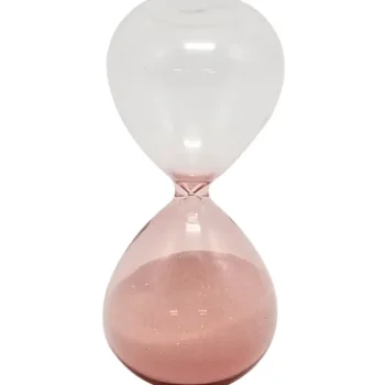 Miny Maljakot Ja Koriste-esineet-Tiimalasi 5 Min Vaaleanpunainen