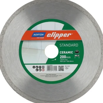 Norton Clipper Sähkötyökalujen Tarvikkeet-Timanttikatkaisulaikka Keraamisille Materiaaleille 230x30 / 25,4mm