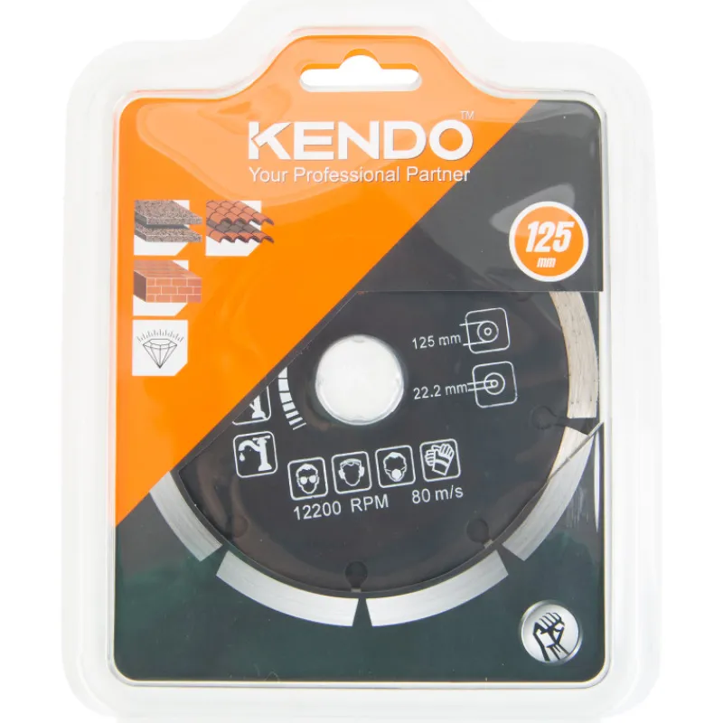 timanttilaikka-kendo-125-x-222-aDIDrpDG-0.webp Kendo Sähkötyökalujen Tarvikkeet-Timanttilaikka 125 X 22,2 Mm Segmentti